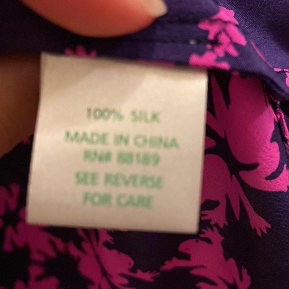 Lilly Pulitzer Silk Blouse - Picture 3 of 3
